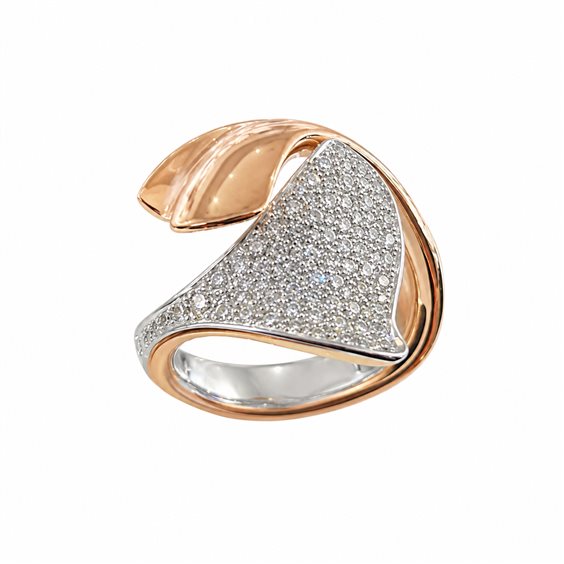 Anello Giorgio Visconti Donna in Oro Diamante 0.90 Ct AM17630 - AM17630